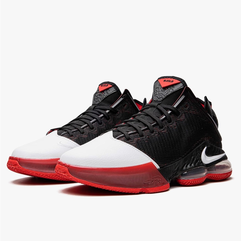 Nike Lebron 19 Black and Red Sneakers